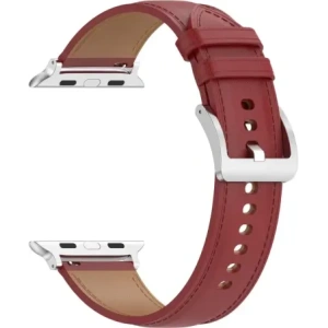 Hurtownia GSM - Ceas de mână Bizon Strap Casual Apple Watch 38/40/41mm/S10 42mm roșu - BIZ6639 - {ean13} - Hurt