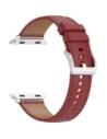 Hurtownia GSM - Skórzany pasek Bizon Strap Watch Casual do Apple Watch 38/40/41mm/S10 42mm czerwony - BIZ6639 - {ean13} - Hurt