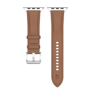 Hurtownia GSM - Kožený pásek Bizon Strap Watch Casual do Apple Watch 44/45/46/49mm světle hnědý - BIZ6640 - {ean13} - Hurt