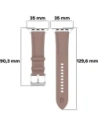 Hurtownia GSM - Bizon Strap Watch Casual Apple Watch 44/45/46/49mm roz - BIZ6641 - {ean13} - Hurt