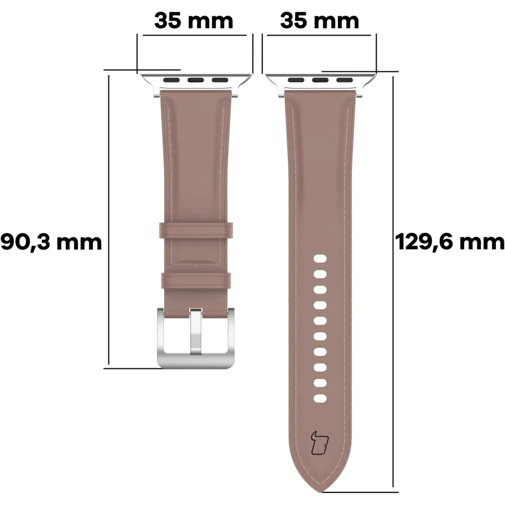 Wholesale Bizon Strap Watch Casual Apple Watch 44/45/46/49mm pink - BIZ6641 - {ean13} - Hurt