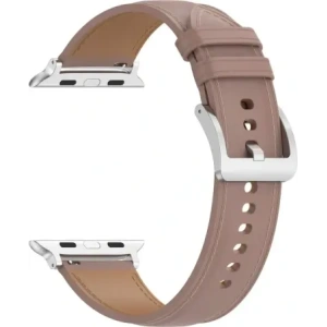 Hurtownia GSM - Kožený pásek Bizon Strap Watch Casual pro Apple Watch 44/45/46/49mm růžový - BIZ6641 - {ean13} - Hurt