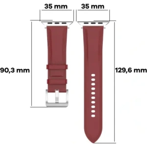 Hurtownia GSM - Bizon Strap Óra Casual Apple Óra 44/45/46/49mm piros - BIZ6642 - {ean13} - Hurt