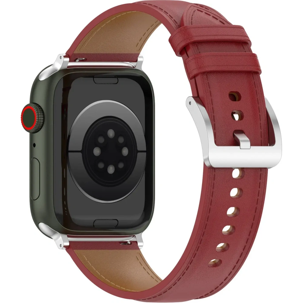 Hurtownia GSM - Bizon Strap Watch Casual Apple Watch 44/45/46/49mm roșu - BIZ6642 - {ean13} - Hurt