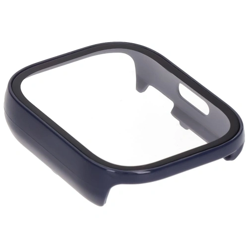 Etui ze szkłem do zegarka Bizon Case+Glass Watch do Xiaomi Redmi Watch 5 Lite niebieskie