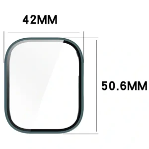 Wholesale Bizon Case+Glass Watch Xiaomi Redmi Watch 5 Lite green - BIZ6649 - {ean13} - Hurt