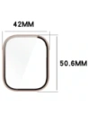 Wholesale Bizon Case+Glass Watch Xiaomi Redmi Watch 5 Lite pink - BIZ6650 - {ean13} - Hurt