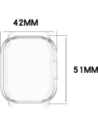 Wholesale Bizon Case Watch Felipe Xiaomi Redmi Watch 5 Lite clear - BIZ6652 - {ean13} - Hurt