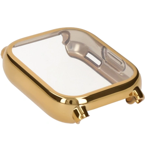 Etui z osłoną ekranu Bizon Case Watch Felipe do Xiaomi Redmi Watch 5 Lite złote