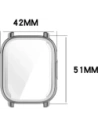 Hurtownia GSM - Bizon Case Watch Felipe Xiaomi Redmi Watch 5 Lite ezüst - BIZ6656 - {ean13} - Hurt