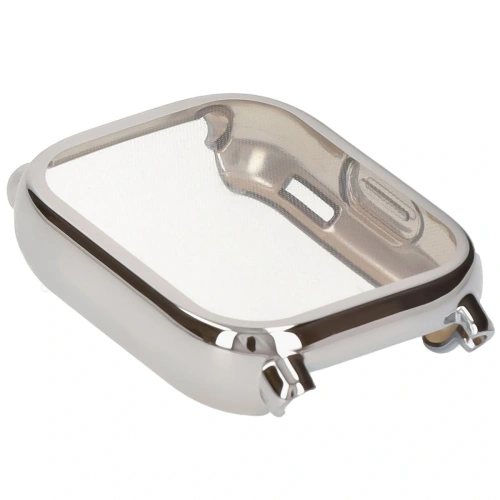 Etui z osłoną ekranu Bizon Case Watch Felipe do Xiaomi Redmi Watch 5 Lite srebrne