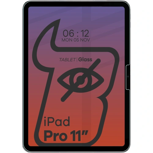 Prywatyzujące szkło hartowane Bizon Glass Tab Clear Shadow do iPad Pro 11 2024 [2 PACK]