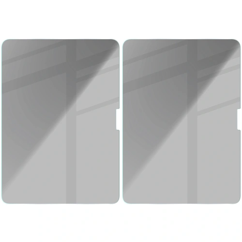 Prywatyzujące szkło hartowane Bizon Glass Tab Clear Shadow do iPad Air 11" M2 6 gen. 2024 [2 PACK]