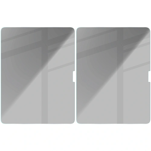 Prywatyzujące szkło hartowane Bizon Glass Tab Clear Shadow do iPad Air 13" M2 2024 [2 PACK]