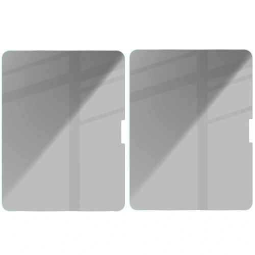 Prywatyzujące szkło hartowane Bizon Glass Tab Clear Shadow do iPad Pro 13 2024 [2 PACK]