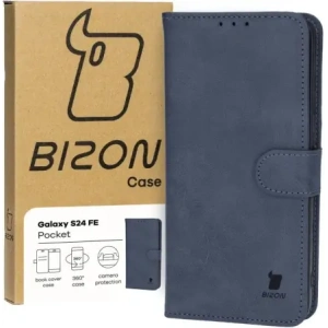 Hurtownia GSM - Bizon Case Pocket Samsung Galaxy S24 FE albastru închis - BIZ6663 - {ean13} - Hurt