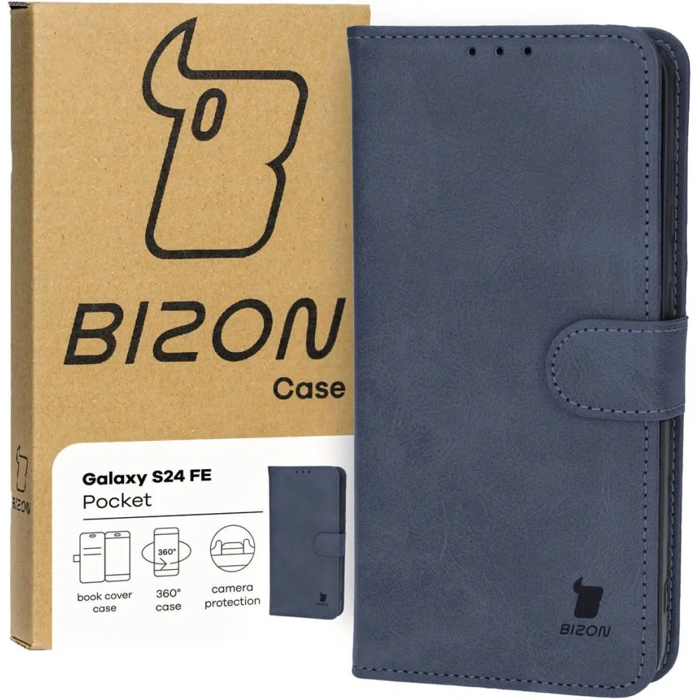 Hurtownia GSM - Bizon Case Pocket Samsung Galaxy S24 FE marineblau - BIZ6663 - {ean13} - Hurt