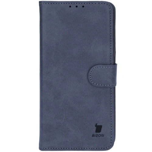 Etui z klapką Bizon Case Pocket do Samsung Galaxy S24 FE granatowe