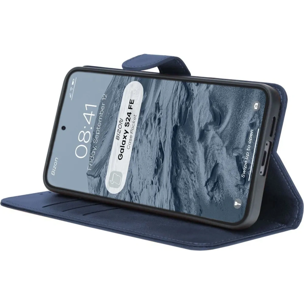 Hurtownia GSM - Bizon tok zseb Samsung Galaxy S24 FE sötétkék - BIZ6663 - {ean13} - Hurt