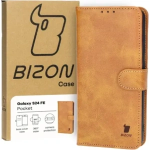 Hurtownia GSM - Bizon Case Pocket Samsung Galaxy S24 FE maro - BIZ6665 - {ean13} - Hurt