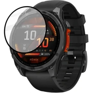 Hurtownia GSM - Bizon Glass Óra Edge Hybrid Garmin Fenix 8 AMOLED 47 mm fekete - BIZ6666 - {ean13} - Hurt