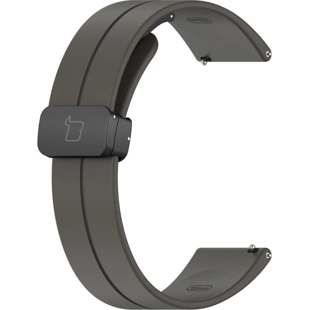 Hurtownia GSM - Silikonowy pasek Bizon Strap Watch Silicone 22 mm do smartwatcha czarny - BIZ6668 - {ean13} - Hurt