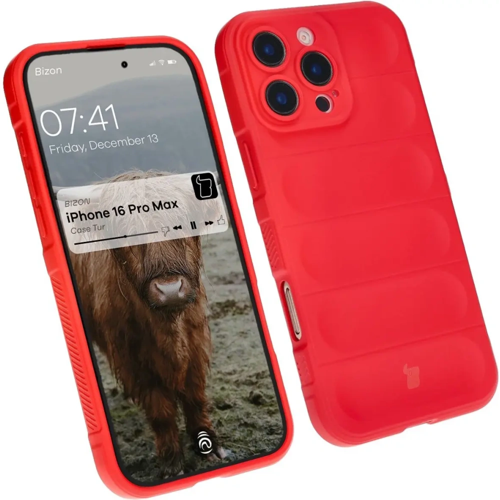 Hurtownia GSM - Bizon Case Tur Apple iPhone 16 Pro Max roșu - BIZ6669 - {ean13} - Hurt