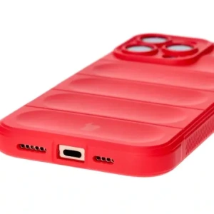 Pancerne etui Bizon Case Tur do Apple iPhone 16 Pro Max czerwone