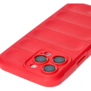 Pancerne etui Bizon Case Tur do Apple iPhone 16 Pro Max czerwone