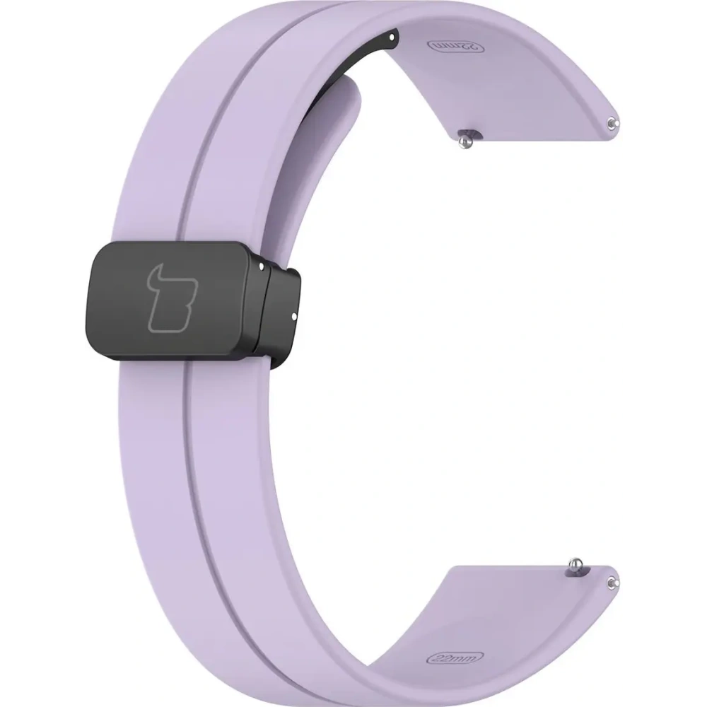 Hurtownia GSM - Silikonowy pasek Bizon Strap Watch Silicone 22 mm do smartwatcha lawendowy - BIZ6671 - {ean13} - Hurt