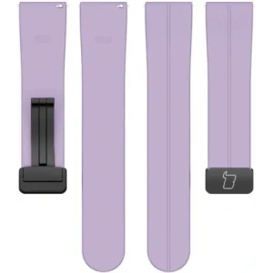 Hurtownia GSM - Ceas cu curea din silicon Bizon, 22 mm, lavandă - BIZ6671 - {ean13} - Hurt