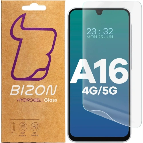 Folia hydrożelowa na ekran Bizon Glass Hydrogel Front do Samsung Galaxy A16 4G/5G [2 PACK]