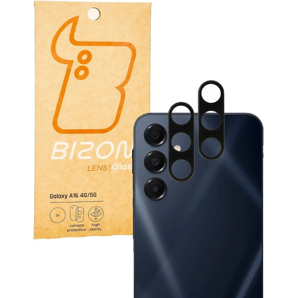 Wholesale Bizon Glass Lens Samsung Galaxy A16 4G/5G [2 PACK] - BIZ6673 - {ean13} - Hurt