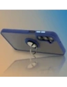 Hurtownia GSM - Bizon Case Hybrid Ring Samsung Galaxy A16 4G/5G füstös színű, sötétkék kerettel - BIZ6675 - {ean13} - Hurt