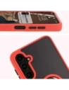 Wholesale Bizon Case Hybrid Ring Samsung Galaxy A16 4G/5G smoky with a red frame - BIZ6677 - {ean13} - Hurt