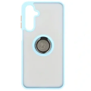 Wholesale Bizon Case Hybrid Ring Samsung Galaxy A16 4G/5G smoky with a light blue frame - BIZ6678 - {ean13} - Hurt