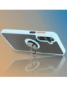 Hurtownia GSM - Bizon Case Hybrid Ring Samsung Galaxy A16 4G/5G füstös, világoskék kerettel - BIZ6678 - {ean13} - Hurt