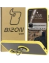 Bizon Case Hybrid Ring Samsung Galaxy A16 4G/5G smoky with a yellow frame