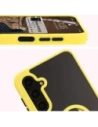 Hurtownia GSM - Bizon Case Hybrid Gyűrű Samsung Galaxy A16 4G/5G füstös sárga kerettel - BIZ6679 - {ean13} - Hurt