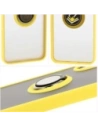 Hurtownia GSM - Bizon Case Hybrid Ring Samsung Galaxy A16 4G/5G fumuriu cu un cadru galben - BIZ6679 - {ean13} - Hurt