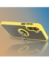 Wholesale Bizon Case Hybrid Ring Samsung Galaxy A16 4G/5G smoky with a yellow frame - BIZ6679 - {ean13} - Hurt