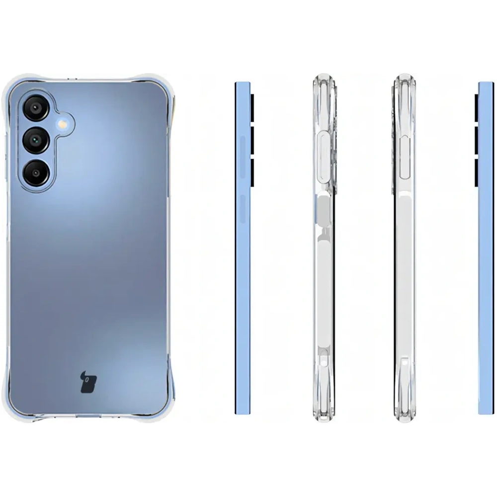 Hurtownia GSM - Elastické pouzdro Bizon Case Salpa pro Samsung Galaxy A16 4G/5G průhledné - BIZ6681 - {ean13} - Hurt