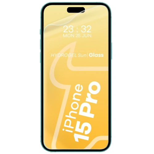 Folia matowa Bizon Glass Hydrogel Sun do Apple iPhone 15 Pro [2 PACK]