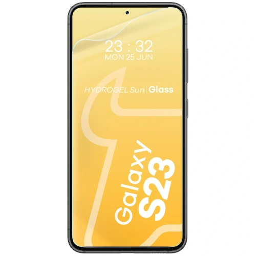 Folia matowa Bizon Glass Hydrogel Sun do Samsung Galaxy S23 [2 PACK]