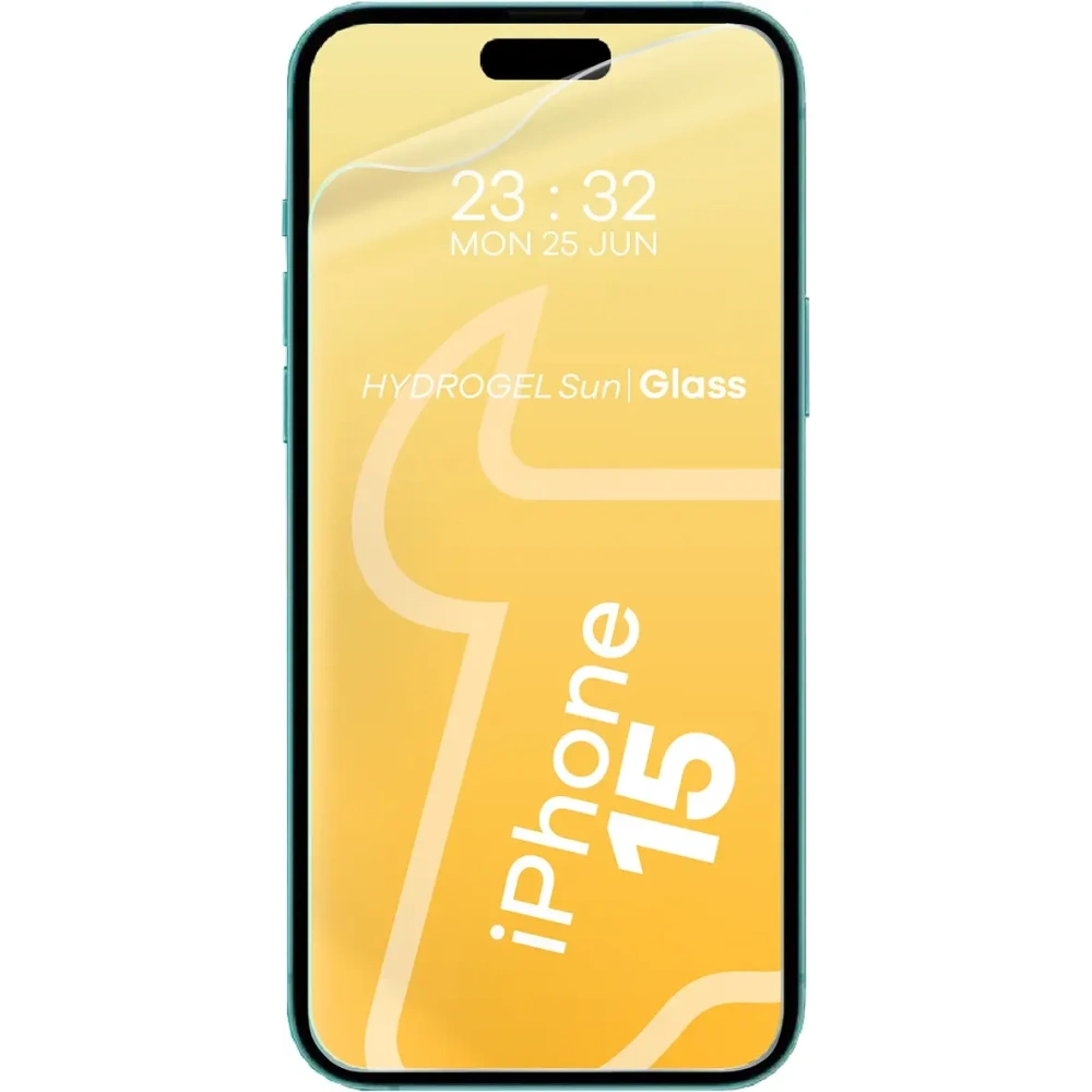 Wholesale Bizon Glass Hydrogel Sun Apple iPhone 15 [2 PACK] - BIZ6692 - {ean13} - Hurt