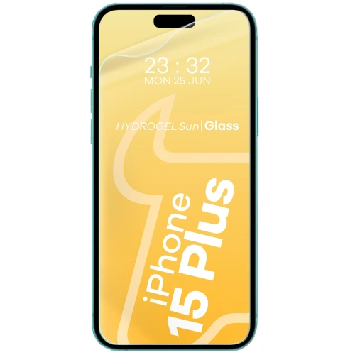 Folia matowa Bizon Glass Hydrogel Sun do Apple iPhone 15 Plus [2 PACK]