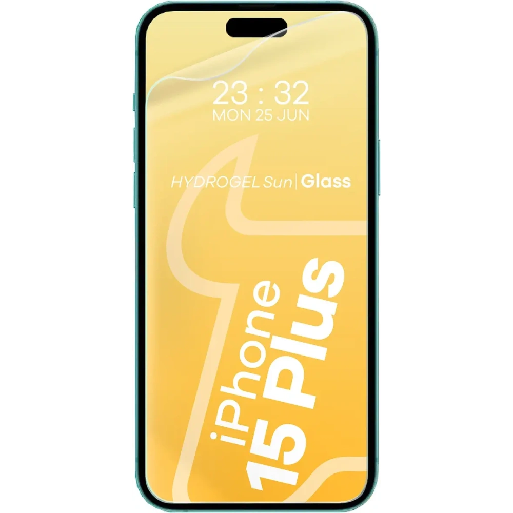 Hurtownia GSM - Bizon Glass Hydrogel Soare Apple iPhone 15 Plus [2 PACHET] - BIZ6695 - {ean13} - Hurt