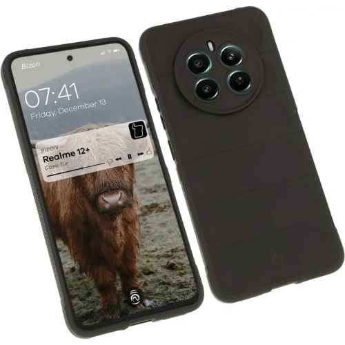 Pancerne etui Bizon Case Tur do Realme 12+ czarne