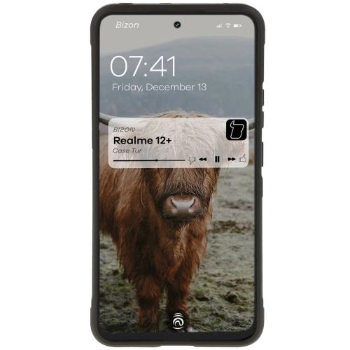 Pancerne etui Bizon Case Tur do Realme 12+ czarne