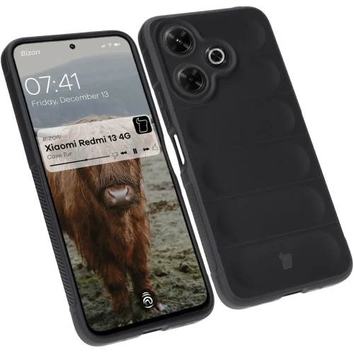 Pancerne etui Bizon Case Tur do Xiaomi Redmi 13 4G czarne